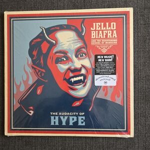 Jello Biafra Vinyl Record - The Audacity of Hype